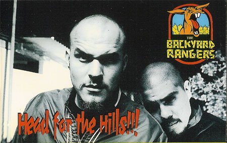 Backyard Rangers - Head For The Hills - Sealed Cassette